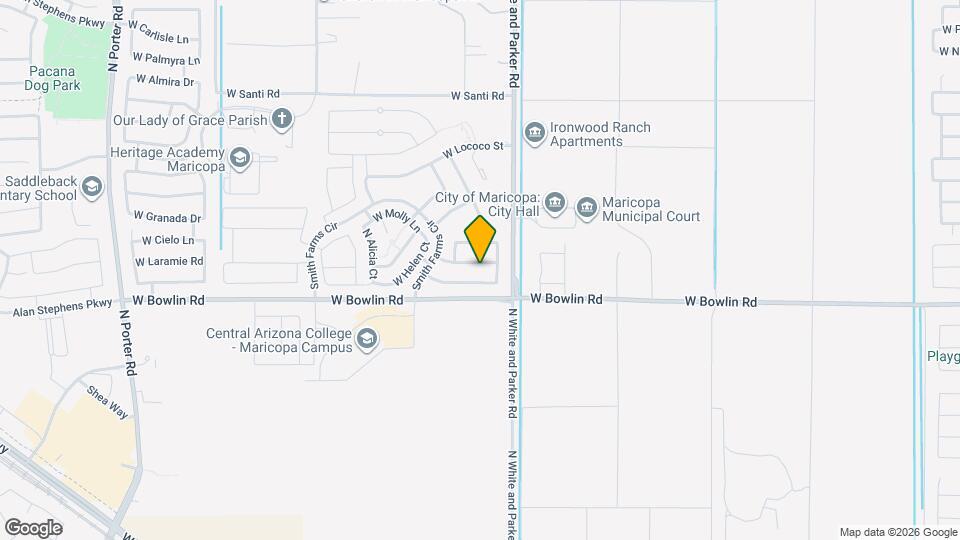 40025 W Tamara Ln Map and Location Details