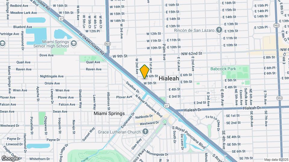 155 W 5th St Mapa y Detalles de la Ubicación