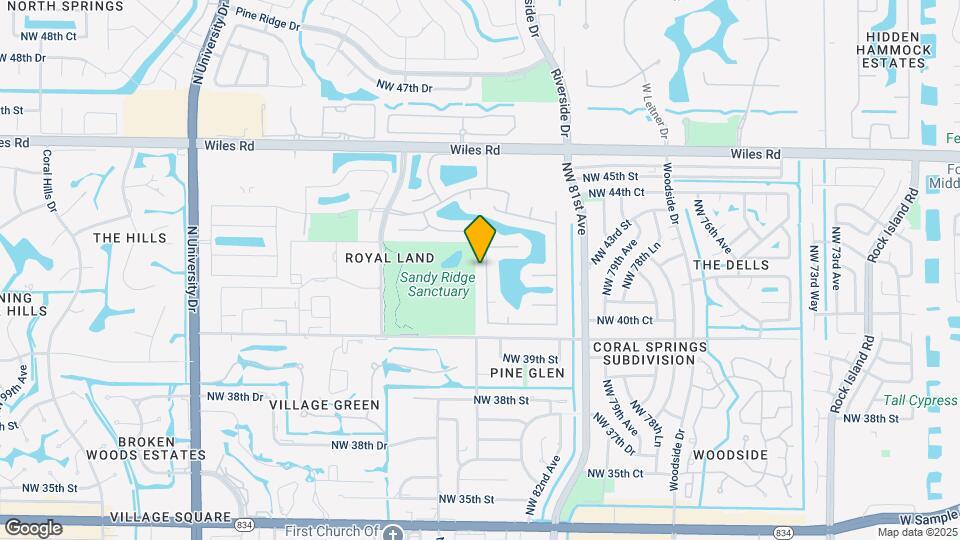 4244 NW 83rd Ln Mapa y Detalles de la Ubicación