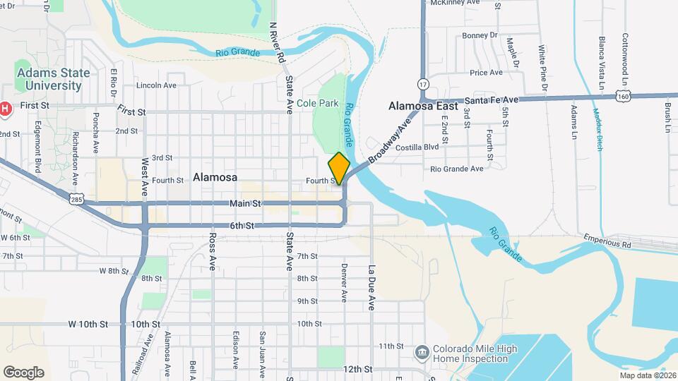 413 Denver Ave Map and Location Details
