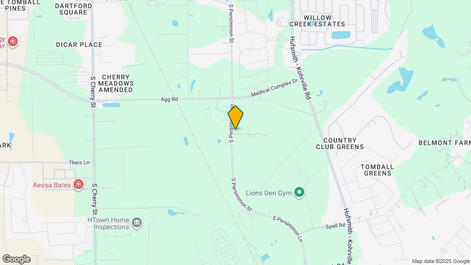 1631 S Persimmon St Map and Location Details