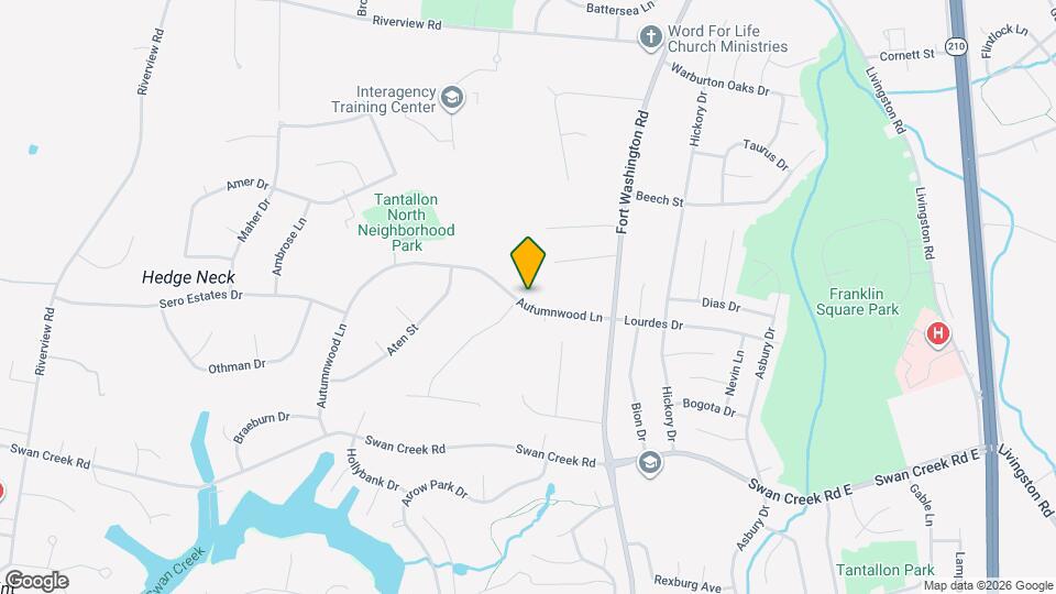 11919 Autumnwood Ln Map and Location Details