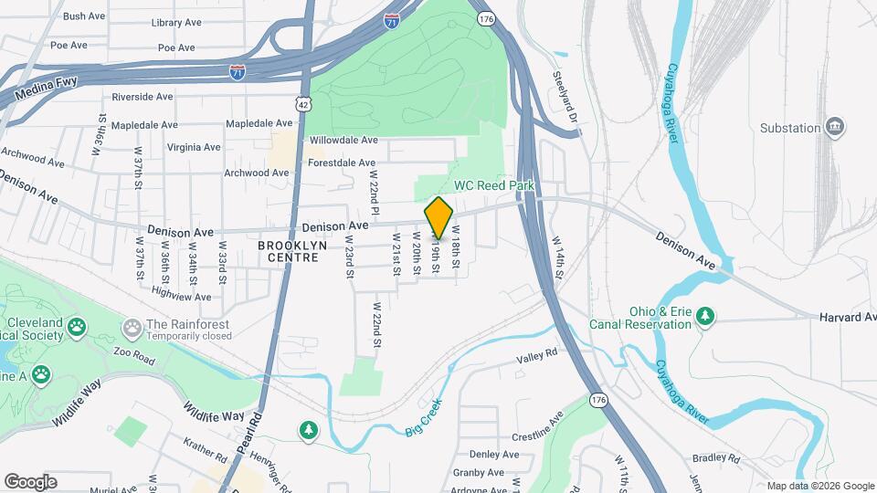 3871-3873 W 19th St Map and Location Details