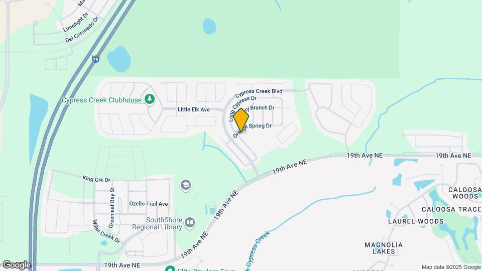 15506 Long Cypress Dr Map and Location Details