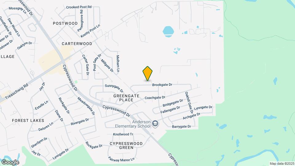 6223 Brookgate Dr Map and Location Details