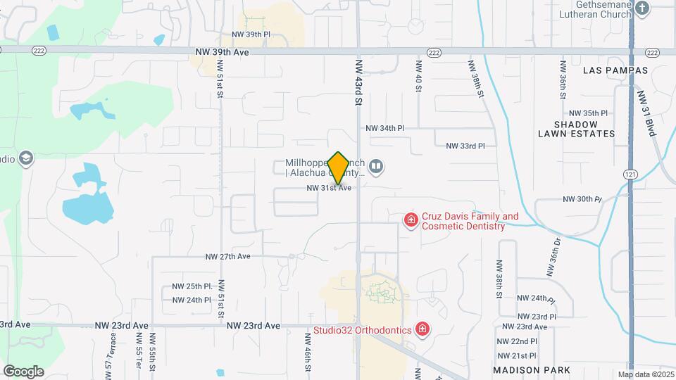 4409 NW 31st Ave Map and Location Details