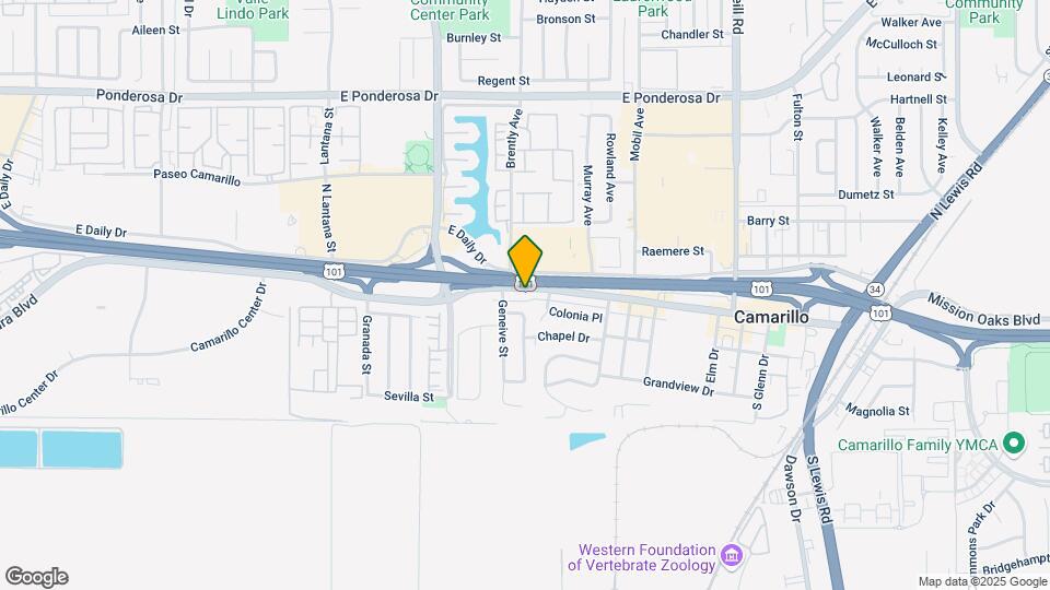 1750 Ventura Blvd-Unit -1A Map and Location Details