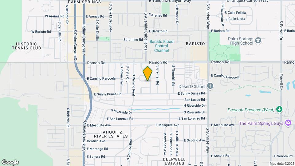 621 S Warm Sands Dr Map and Location Details