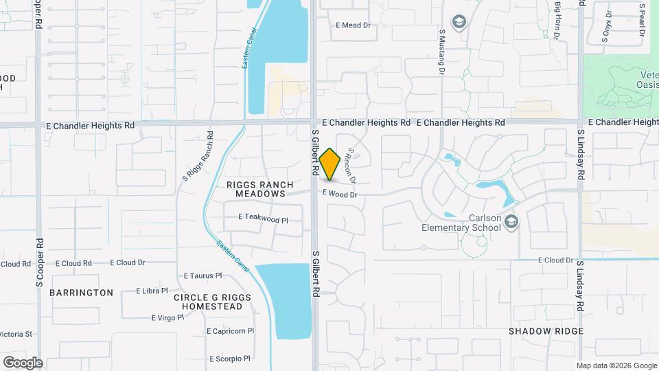 3039 E Mahogany Pl Map and Location Details