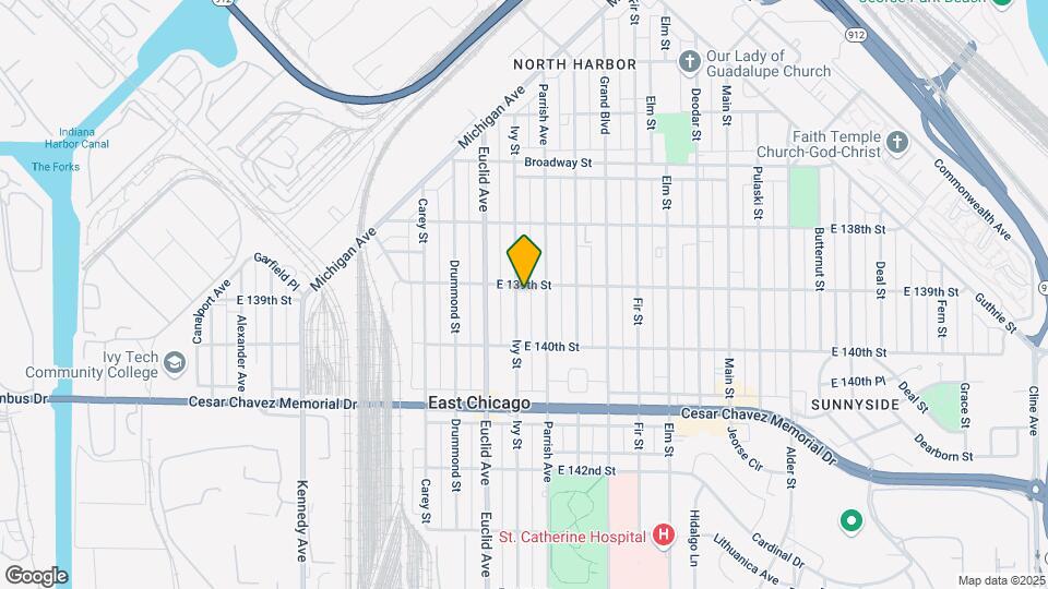3905 Ivy St-Unit -2bed Map and Location Details
