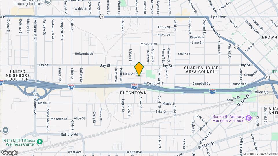 385 Ames St Map and Location Details