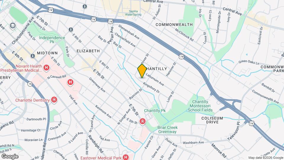 2329 Kingsbury Dr Map and Location Details