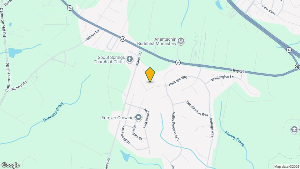 2071 Heritage Way Map and Location Details