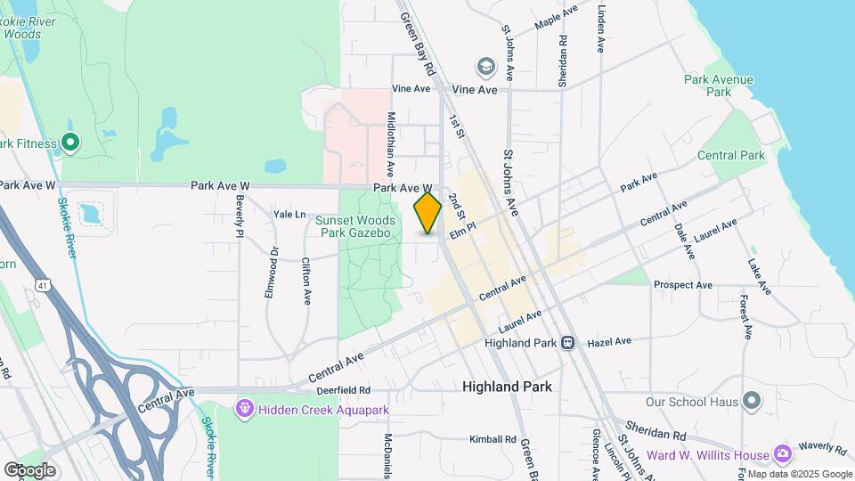 701 Elm Pl Map and Location Details
