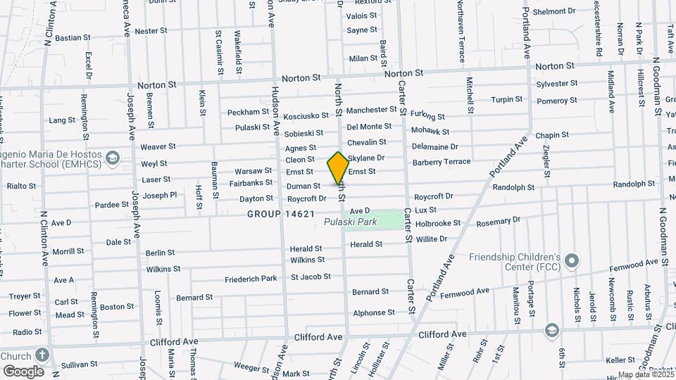 1253-1255 North St Map and Location Details