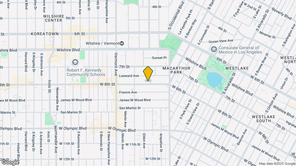 2815 W 8th St Map and Location Details