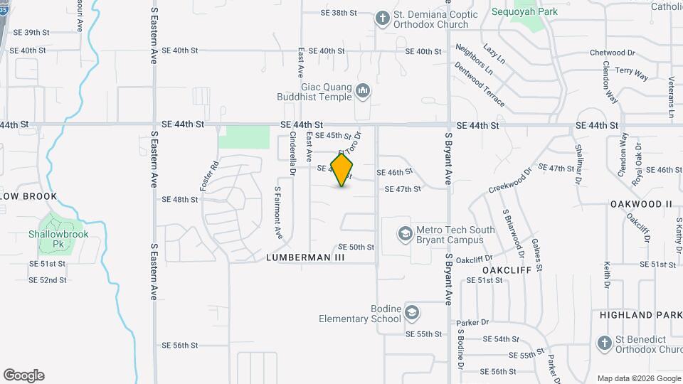 2532 SE 47th St Map and Location Details