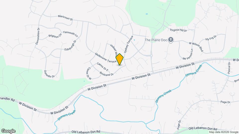 2992 Brisbane Dr Mapa y Detalles de la Ubicación