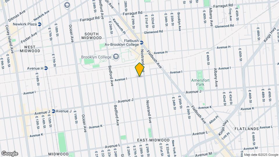 909 E 29th St Map and Location Details