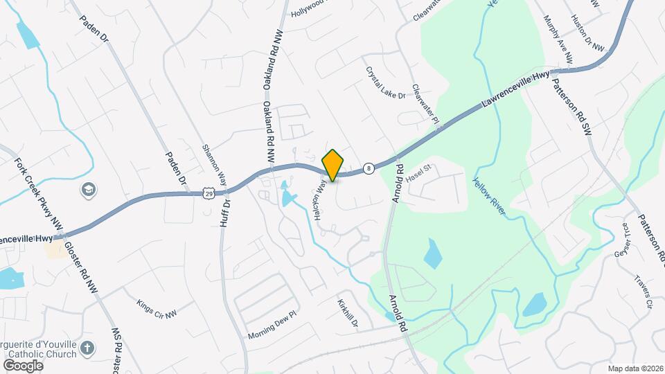 2570 Arnold Mill Rd NW Mapa y Detalles de la Ubicación