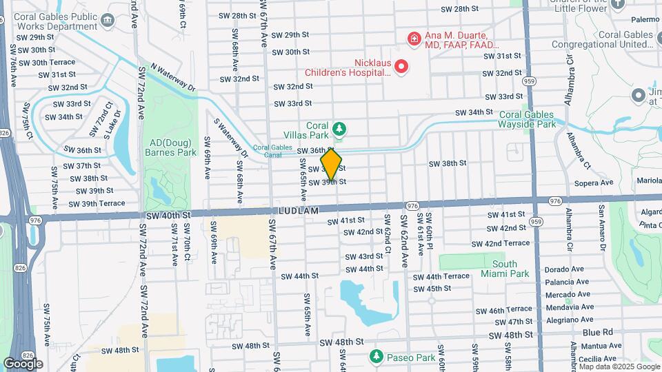 6410 SW 39th St Mapa y Detalles de la Ubicación