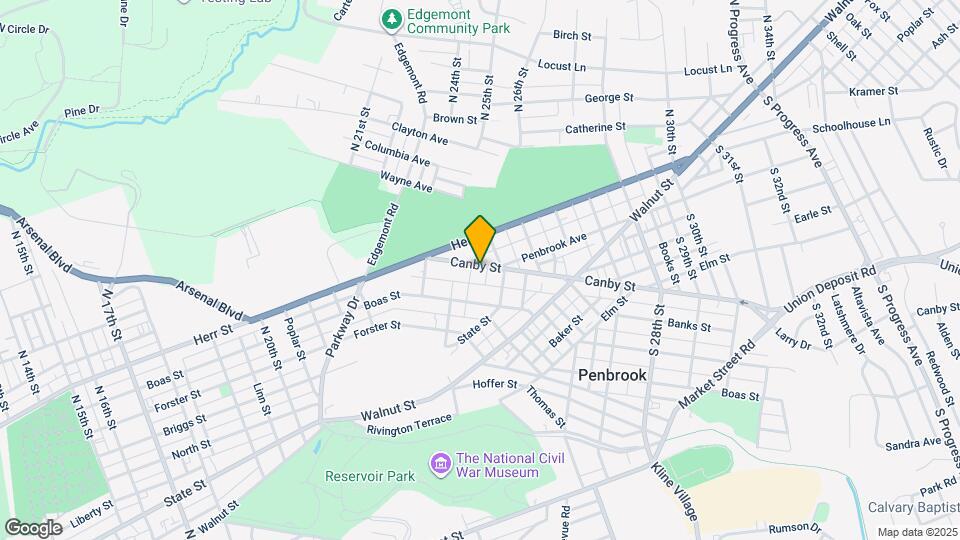 2371 Canby St Map and Location Details