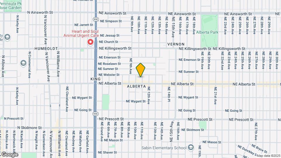 5023 Northeast 11th Avenue Mapa y Detalles de la Ubicación