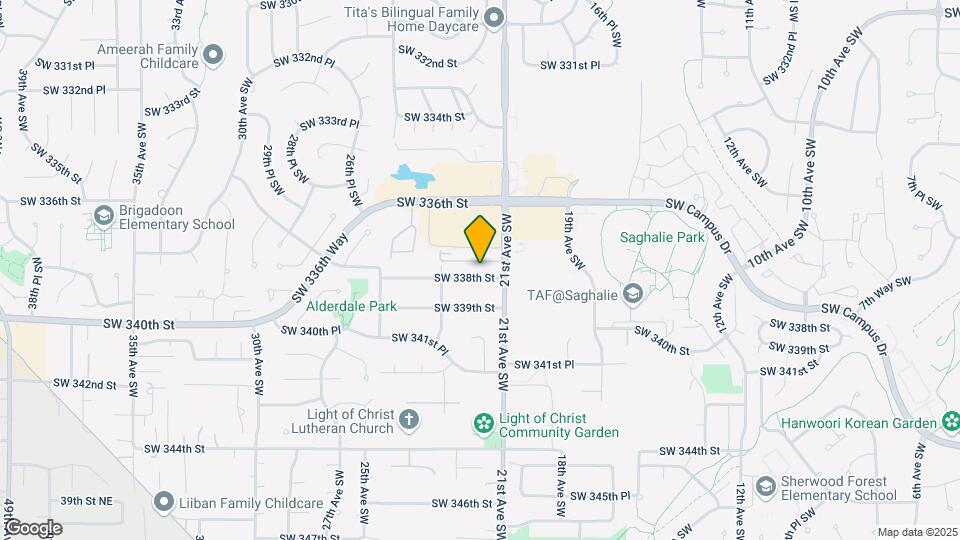 2120 SW 338th St Map and Location Details