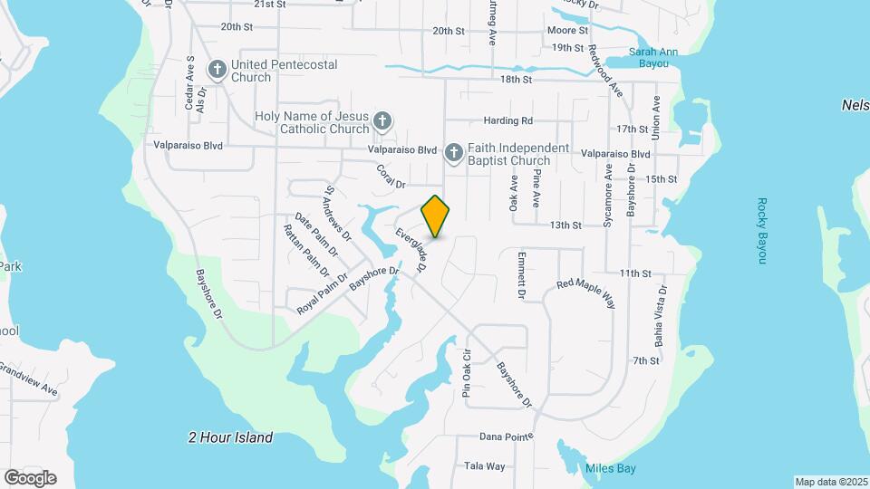 932 Linden Ave Map and Location Details