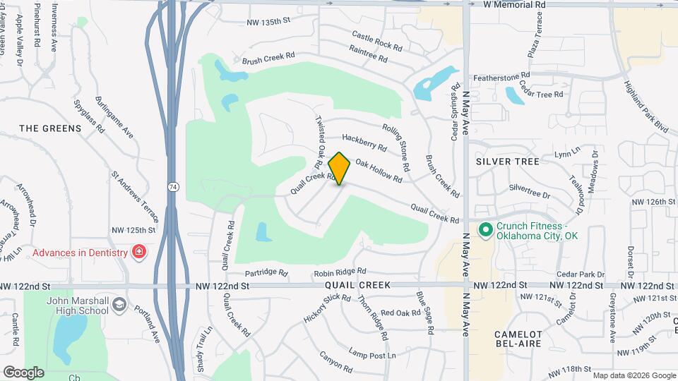 3209 Castle Rock Rd Map and Location Details