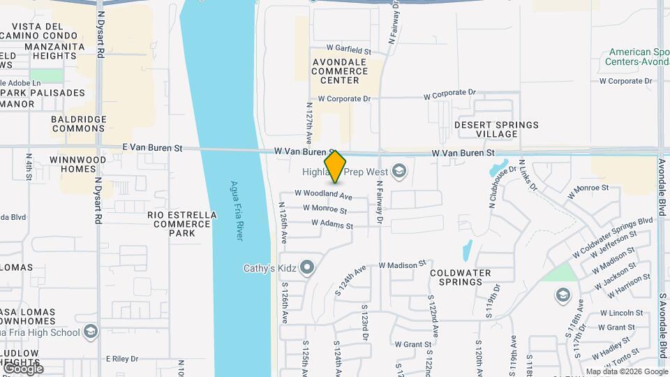 12420 W Woodland Ave, Unit 05-101 Mapa y Detalles de la Ubicación