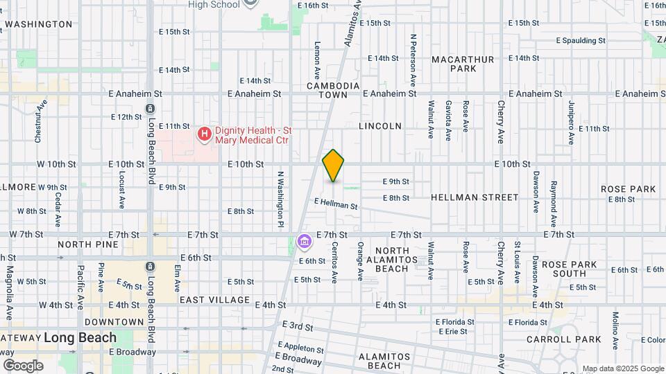853 Cerritos Ave, Unit 853 Mapa y Detalles de la Ubicación