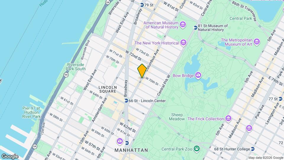 207 Columbus Ave Mapa y Detalles de la Ubicación