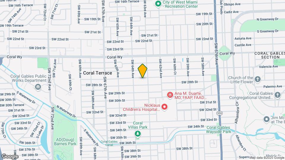6330 SW 27th St Mapa y Detalles de la Ubicación
