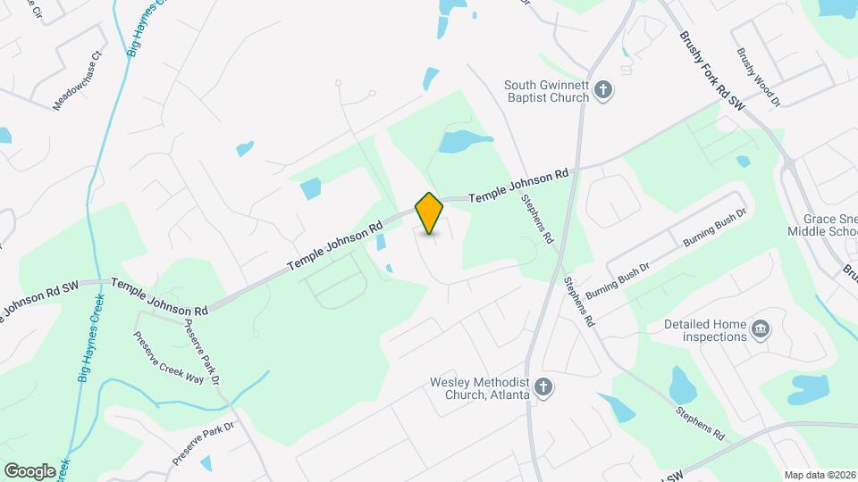 3507 Temple Ridge Ct SW Map and Location Details