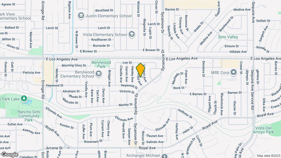 1760 Fred Ave Map and Location Details