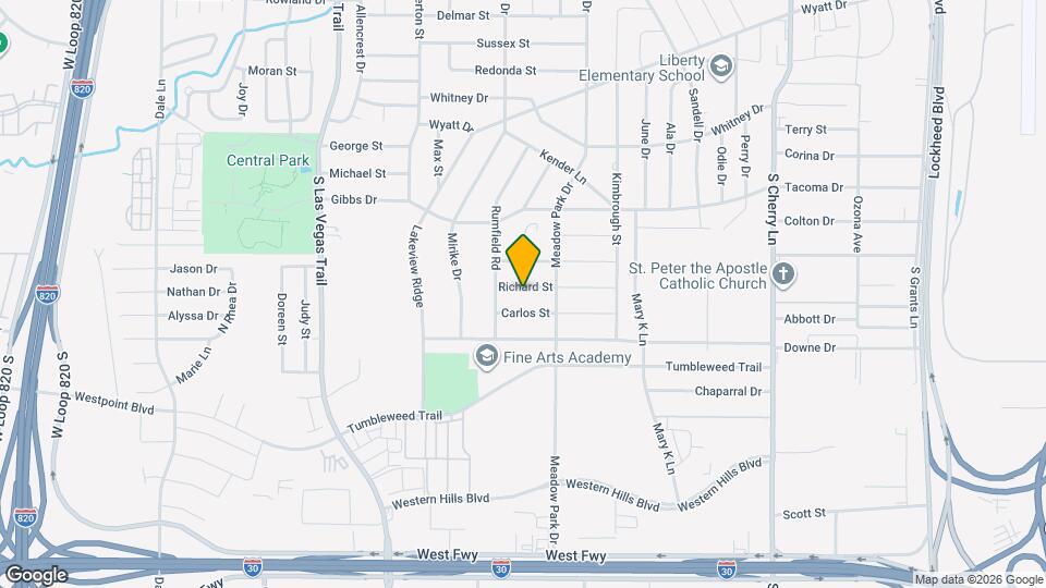 8225 Richard St Map and Location Details