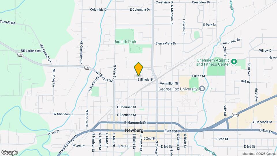 501 E Illinois St Map and Location Details