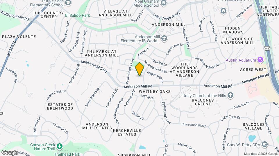 11601 Gungrove Cir Map and Location Details