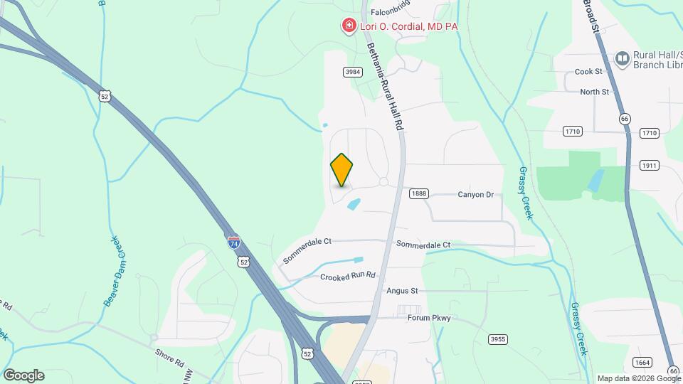 855 Bitting Hall Cir Map and Location Details