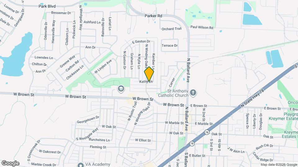 409 Kathy Ln Mapa y Detalles de la Ubicación