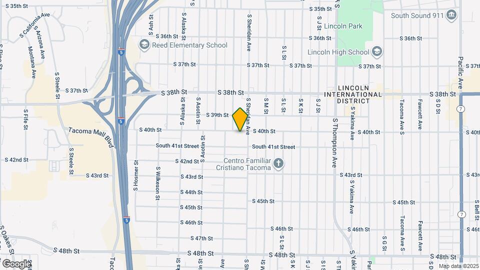 1412 S 40th St Map and Location Details