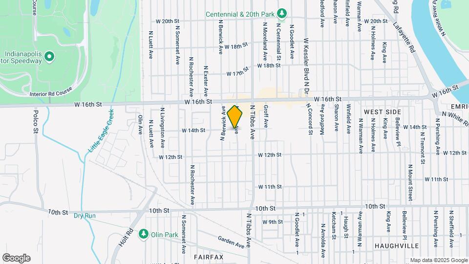 1322 N Alton Ave Map and Location Details
