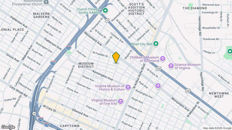 3104 Park Ave Map and Location Details