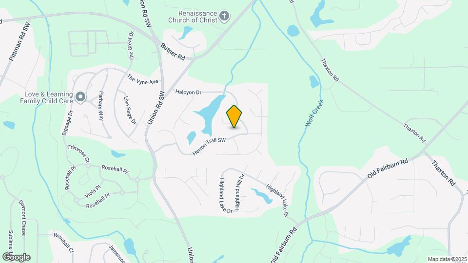 4108 Herron Trail SW Mapa y Detalles de la Ubicación