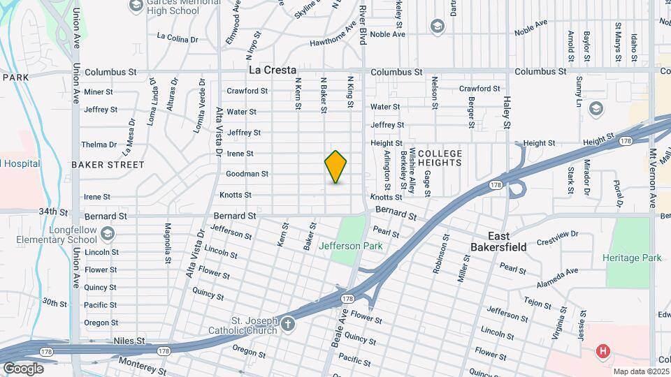 712 Knotts St Map and Location Details
