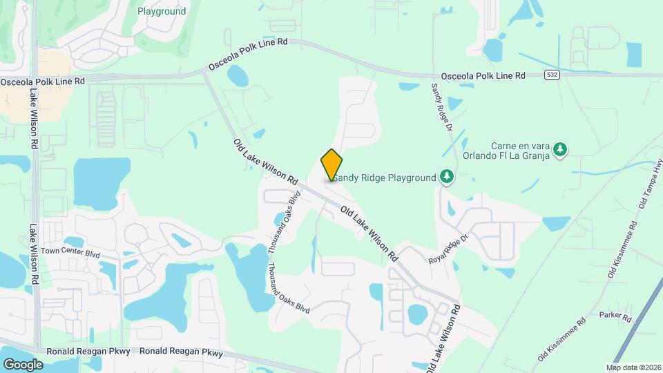 417 Tanglewood Dr Mapa y Detalles de la Ubicación