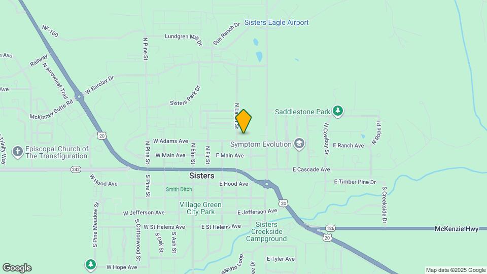 454 E Adams Ave Map and Location Details