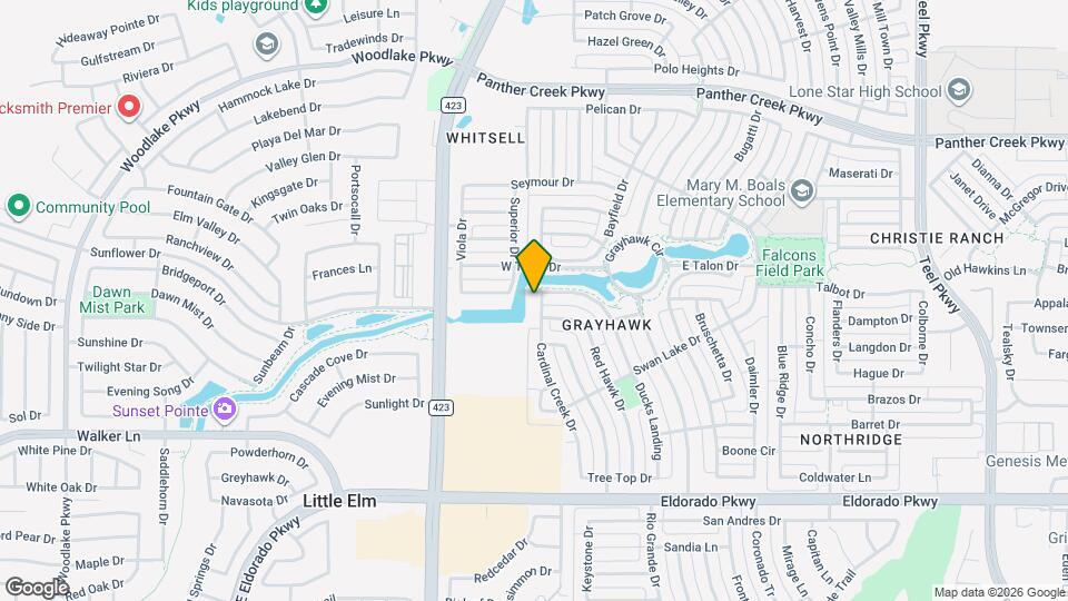 12763 Cardinal Creek Dr Map and Location Details
