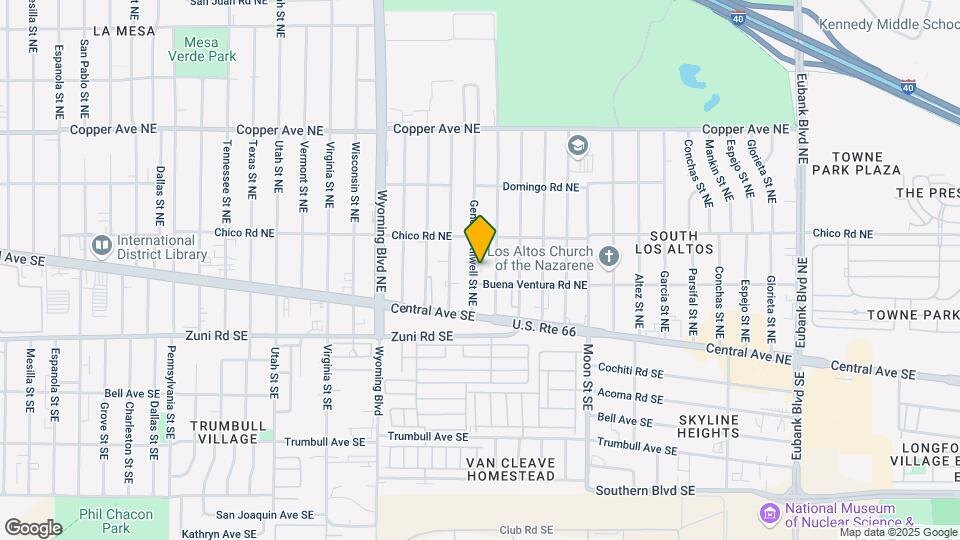 212 General Stilwell St NE Map and Location Details